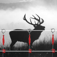 DEER POST DURA-TOP PIG TAIL - 10 PACK