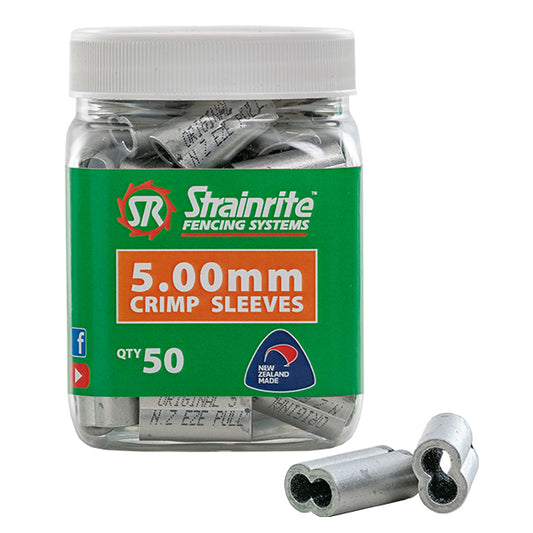 7 Gauge Crimp Sleeves (5.00mm)