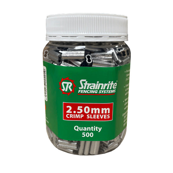 16 - 12.5 Gauge Crimp Sleeves (2.50mm)