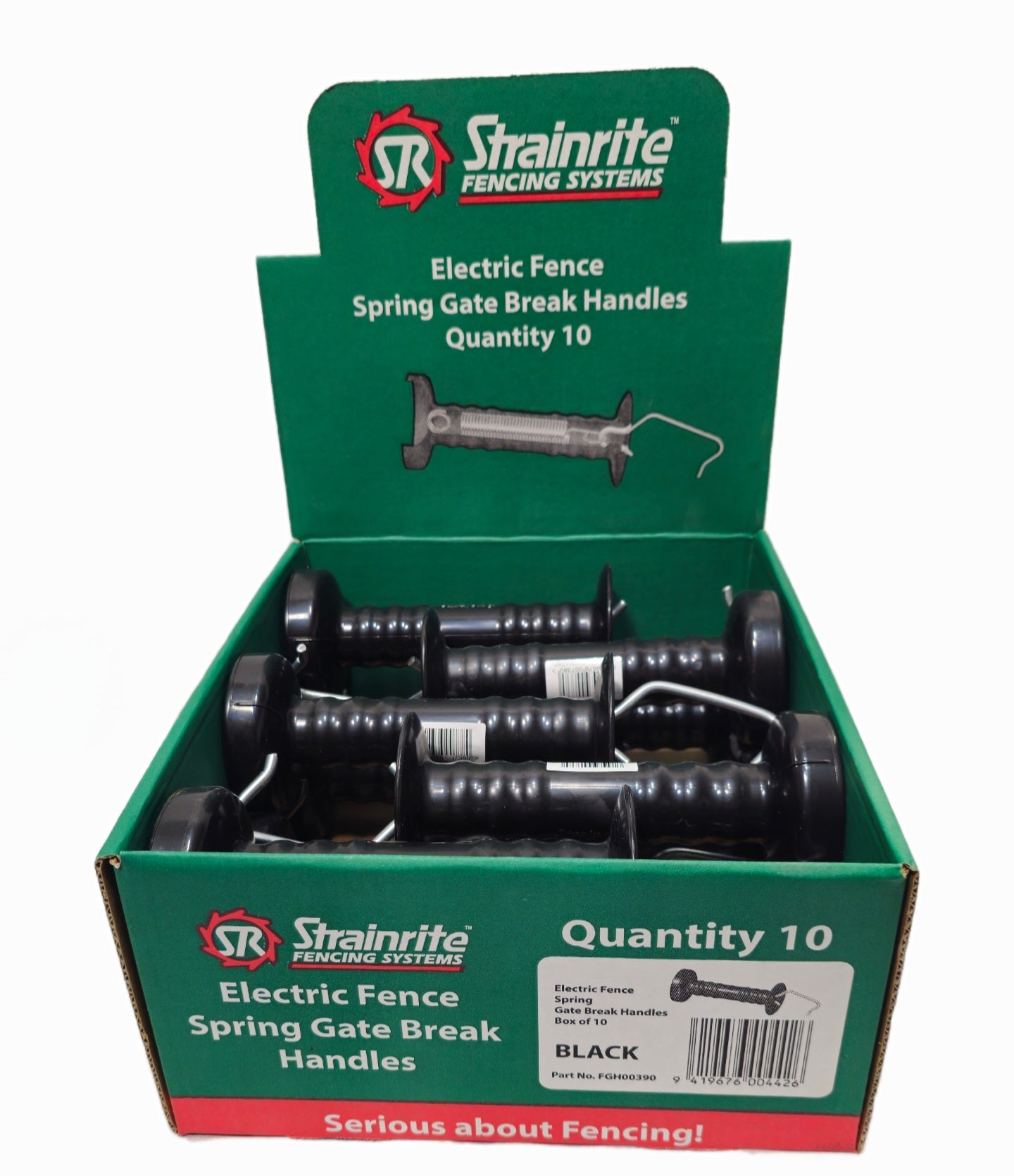 ELECTRIC SPRING GATE BREAK HANDLES