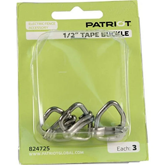 1/2 Tape Buckle (3 pack)