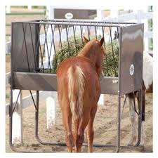 5' V-Rack Horse Feeder