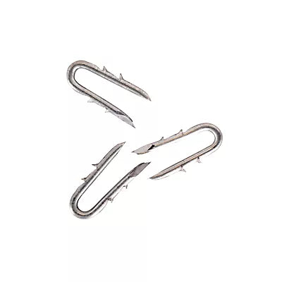 BARBED FENCE STAPLES