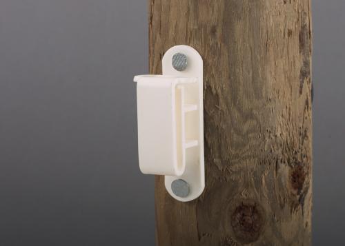 WOOD POST TAPE INSULATOR bag/25