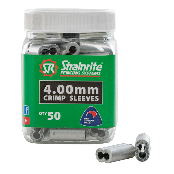 9 - 8 Gauge Crimp Sleeves (4.00mm)