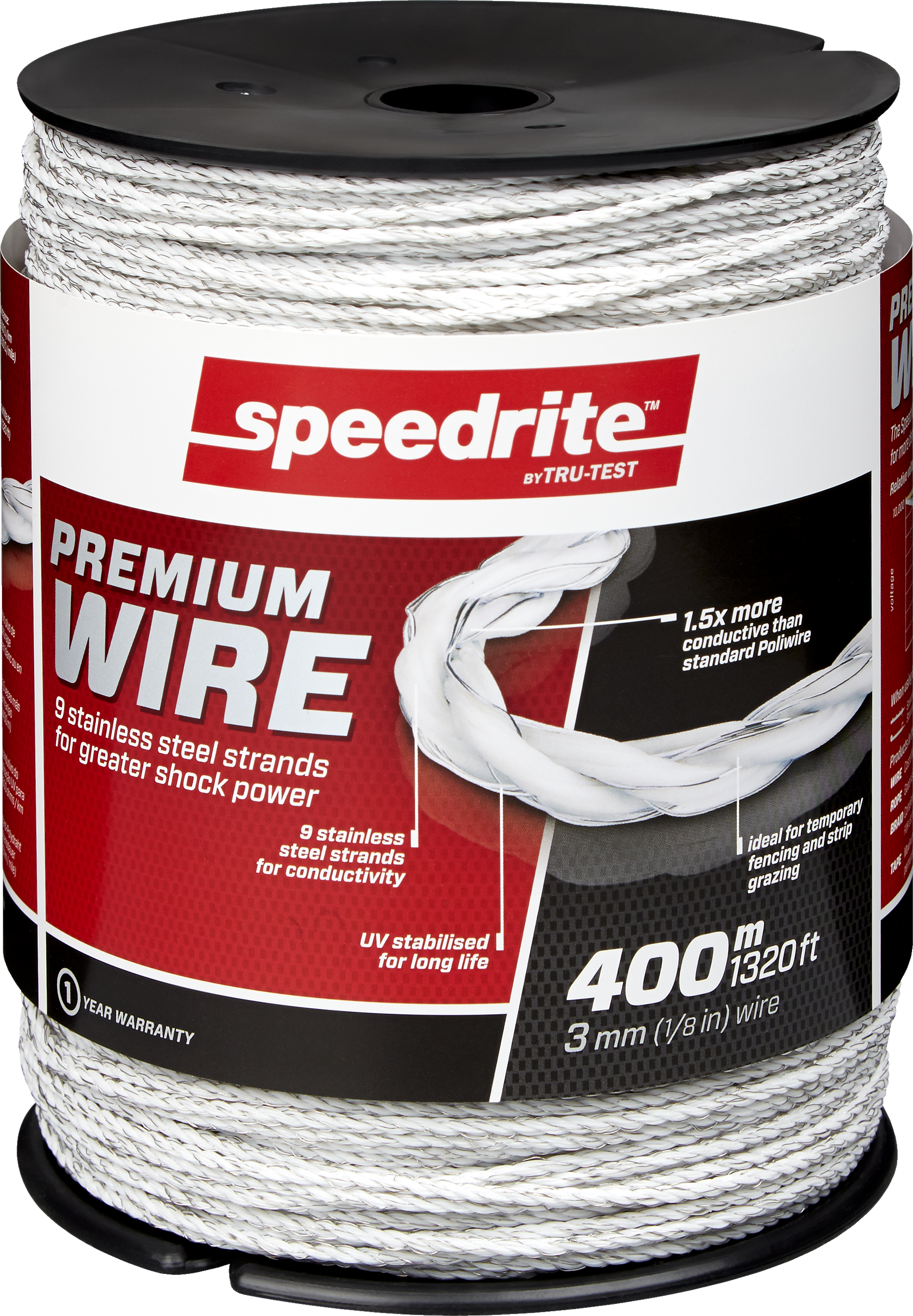 9 Strand Premium Polywire 1320' – Live Wire Products, LLC.