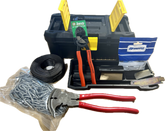 FENCE FIXN' KIT IN A TOOL BOX