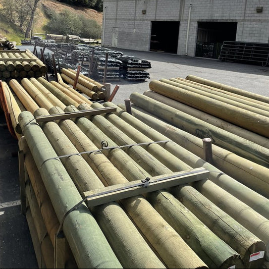 Lodge Pole Pine Posts (DOWELED)