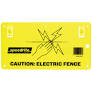 Warning Sign - "Speedrite Electric Fence"